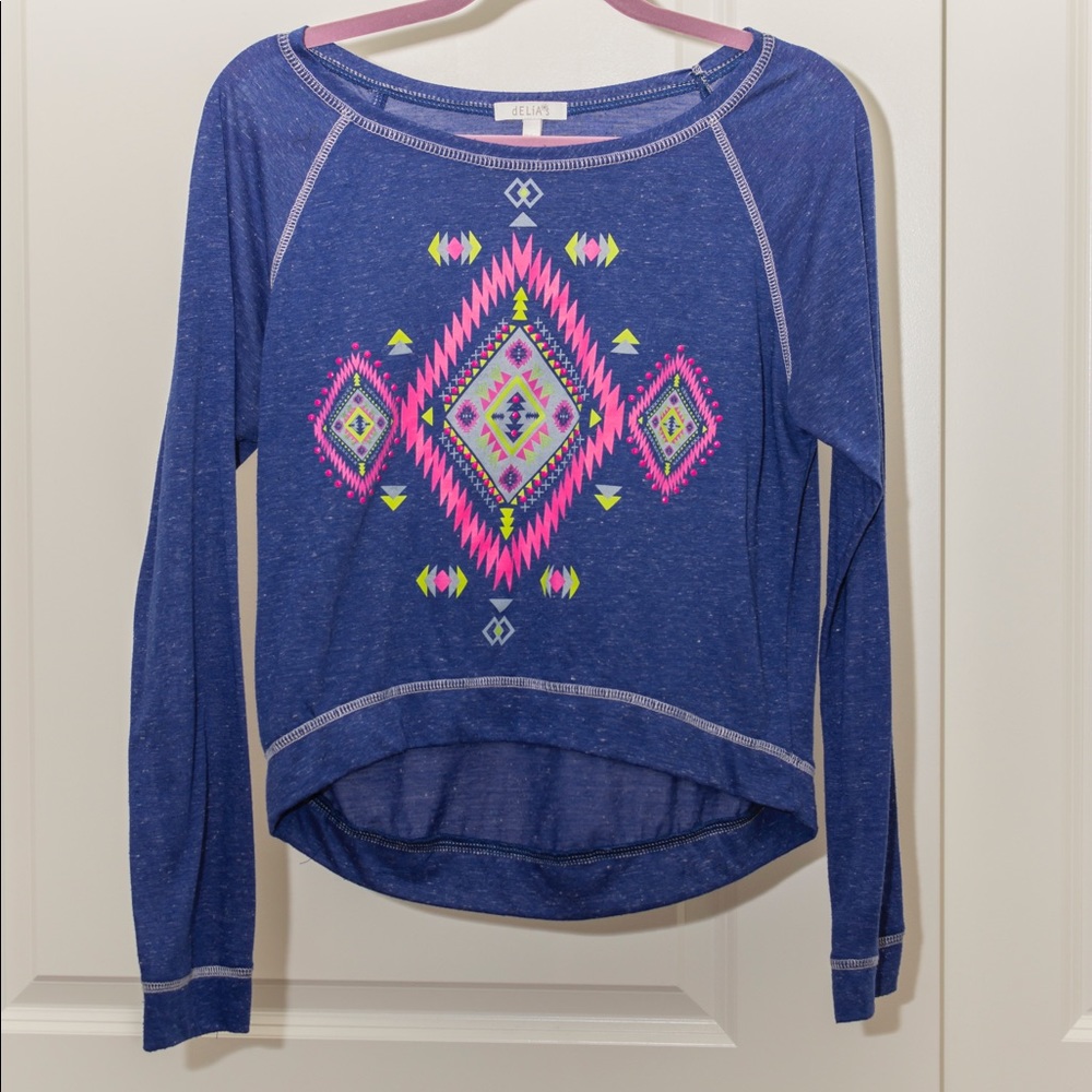 Neon colored Sweater top!